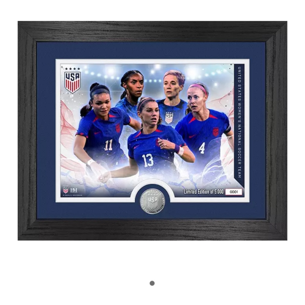 Highland Mint USWNT Silver Coin Photo Mint